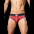 - "Backless Briefs Bond Street - Red/Navy/Black" (SALE!) 