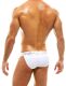 - "Glam Meander Tanga Briefs - White" 