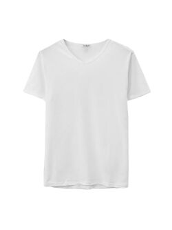  "Essential - T-shirt V-Neck White" (. !) 
