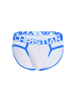 - "Show-It CoolFlex Active Briefs - Heather Grey" 