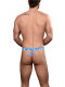 - "Almost Naked Soccer Mesh Thong - Blue" 