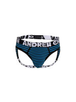 - "Almost Naked Fly Cadette Jock - Black/Blue" 