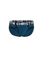 - "Almost Naked Fly Cadette Briefs - Black/Blue" 