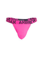 - "Hotness Rib Thong - Neon Pink" 