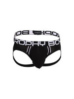 - "Trophy Boy For Hung Guys Comfort Jock - Black" 