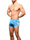 - "Sports Mesh Swim Shorts - Electric Blue" 