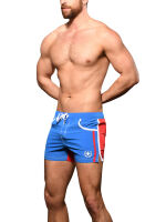- "Navigator Swim Shorts - Electric Blue / Red" 