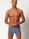 - "Cooling Deluxe Long Leg Boxers - Ice Grey Stripes" 