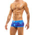 - "Recycled Camo Trunk Boxer - Camo Blue" 