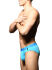 - "Almost Naked Fly Tagless Briefs - Aqua" 