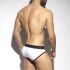 - "White Cotton Briefs - Black" 