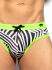 - "Uganda Double Side Swim Briefs - Black" 