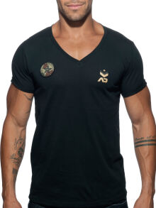  "Military T-Shirt - Black" 