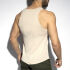 - "Flame Tank Top - Beige" 