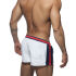 - "Stripes Basic Swim Short - White" 