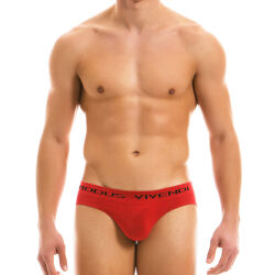 - "Seamless Mini Briefs - Red" 