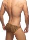 - "Leopard Swim Mini Bikini - Brown" 