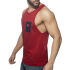 - "Pocket Contrast Tank Top - Navy" 