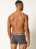 - "Cotton Trunks 3 Pack Grey / Blue / Black" ( 3 .) 