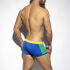 - "Flags Swim Trunk - Royal" 