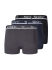 - "Cotton Trunks 3 Pack Grey / Blue / Black" ( 3 .) 
