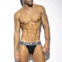 - "Zebra C-Through Jock - Black" 