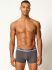 - "Cotton Trunks 3 Pack Grey / Blue / Black" ( 3 .) 