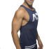 - "Mesh AD Tank Top - Navy" 