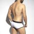 - "White Cotton Trunk - Black" 