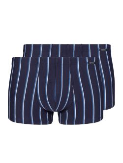 - "Cotton Advantage Trunks 2 Pack - Crown Blue Stripes ( 2 .) 