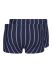 - "Cotton Advantage Trunks 2 Pack - Crown Blue Stripes ( 2 .) 