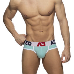 - "AD Pique Briefs - Turquoise" 