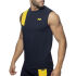 - "AD Cotton Tank Top - Navy" 