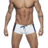- "Stripes Basic Swim Sunga - White" 