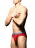 - "Almost Naked Fly Tagless Briefs - Red" 