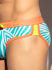 - "Uganda Double Side Swim Briefs - Turquoise" 
