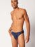 - "Cotton Advantage Brasil Slip Briefs 2 Pack - Crown Blue Stripes ( 2 .) 