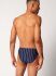 - "Cotton Advantage Brasil Slip Briefs 2 Pack - Crown Blue Stripes ( 2 .) 