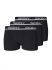 - "Cotton Trunks 3 Pack Black" ( 3 .) 