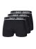 - "Cotton Trunks 3 Pack Black" ( 3 .) 