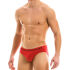 - "Seamless Mini Briefs - Red" 