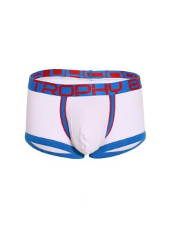 - "Trophy Boy For Hung Guys Boxer - White" 