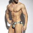 - "Black Sand Bikini Briefs - Gold" 