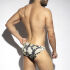 - "Black Sand Bikini Briefs - Gold" 