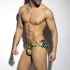- "Hawaiian Swim Briefs - Black" 