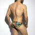 - "Hawaiian Swim Briefs - Black" 