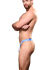 - "Show-It CoolFlex Active Y-Back Thong - Heather Grey" 