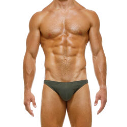 - "Organic - Low Cut Briefs Khaki" 