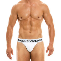 - "Classic Tanga Briefs - White" 