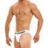 - "Classic Tanga Briefs - White" 